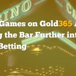 Casino Games on Gold365 App Pushing the Bar Further into Indian Online Betting